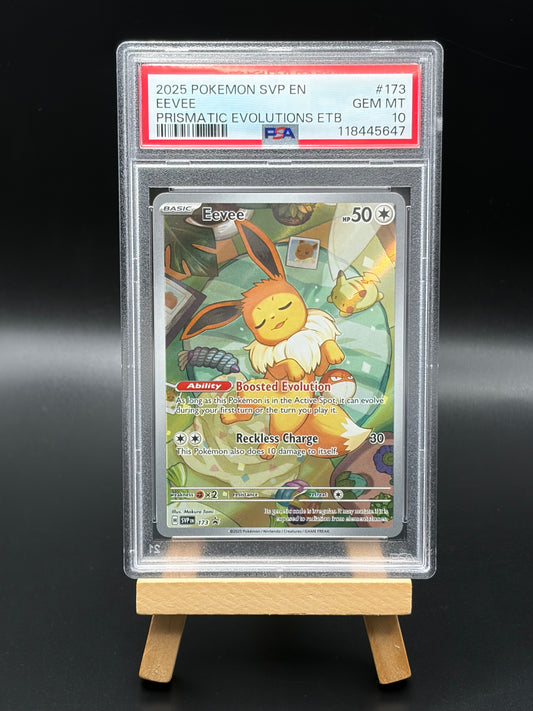 Eevee- SVP 173 -Scarlet & Violet Promo Card PSA 10