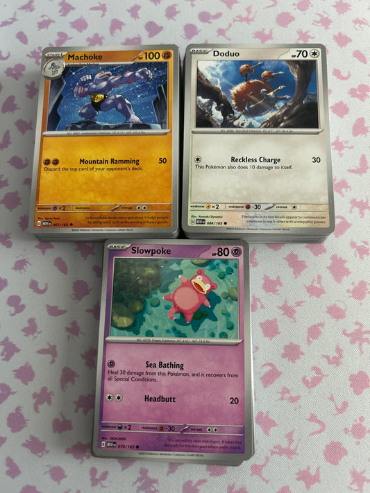 125 Scarlet & Violet 151 base cards