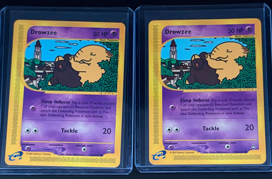 Drowzee Evolutions lot Aquapolis (AQ)