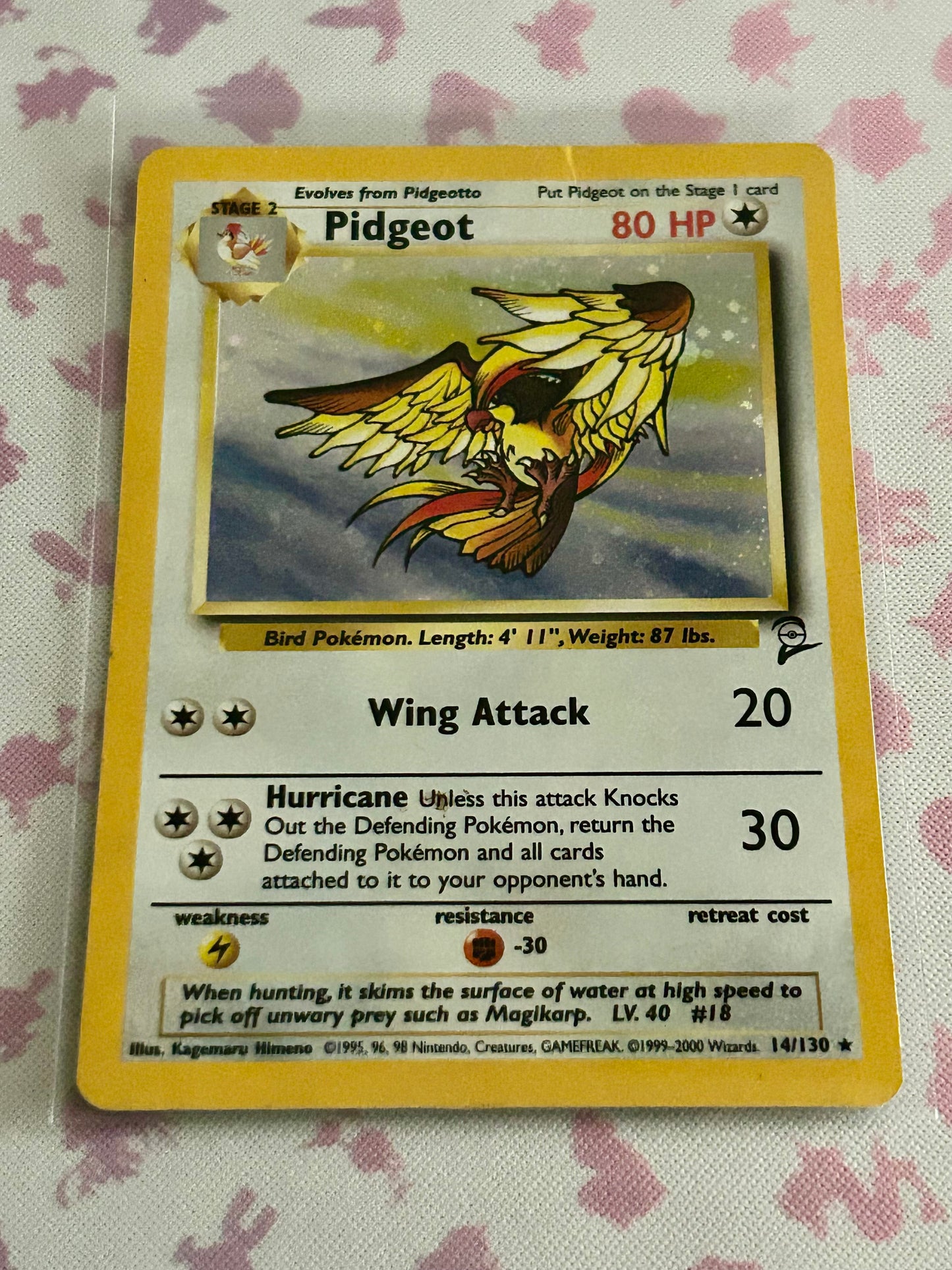 Pidgeot - Base Set 2 (BS2)