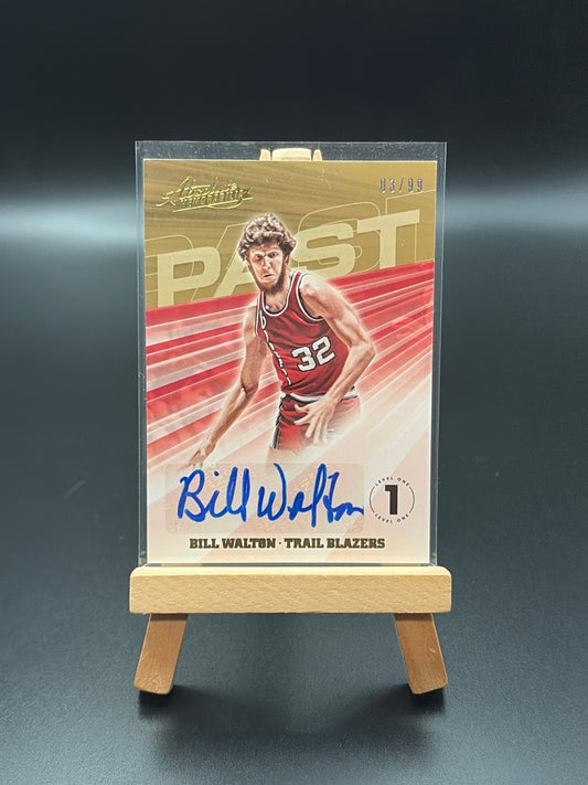 2018-2019 Absolute Memorabilia Bill Walton Auto 03/99