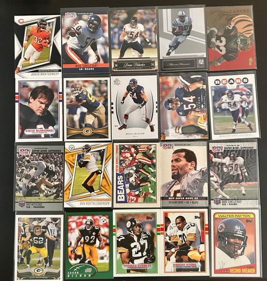 NFL $5 20 Card Lot #20