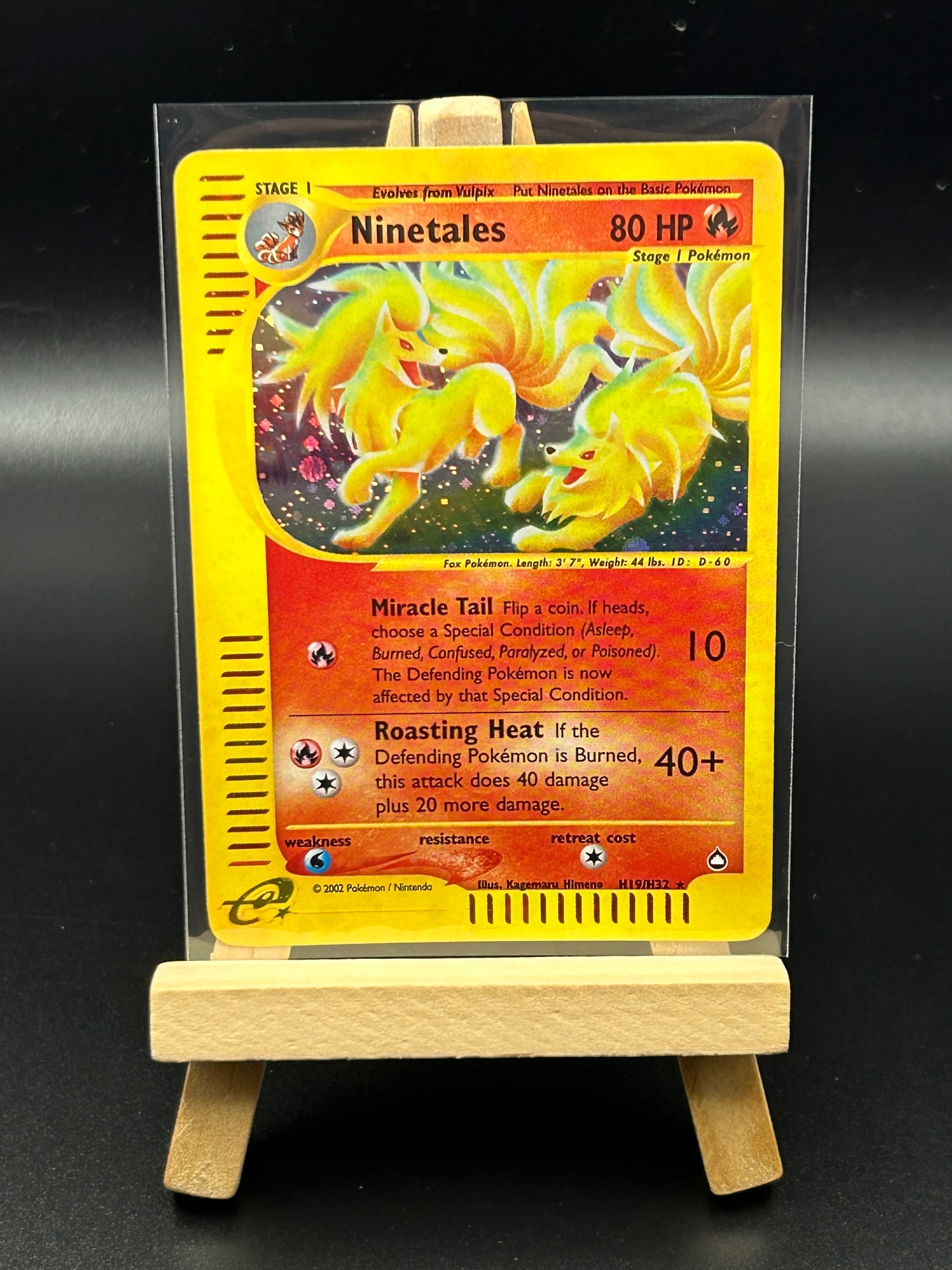 Ninetales - Aquapolis (AQ) Holo Rare