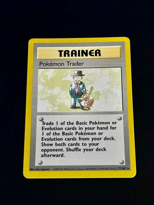 Pokemon Trader(077/102)- Base Set (BS)