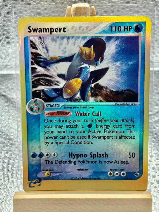 Swampert- Ruby and Sapphire (RS) Reverse Holo