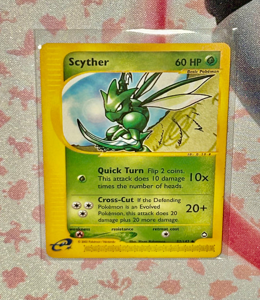 Scyther - Aquapolis (AQ)