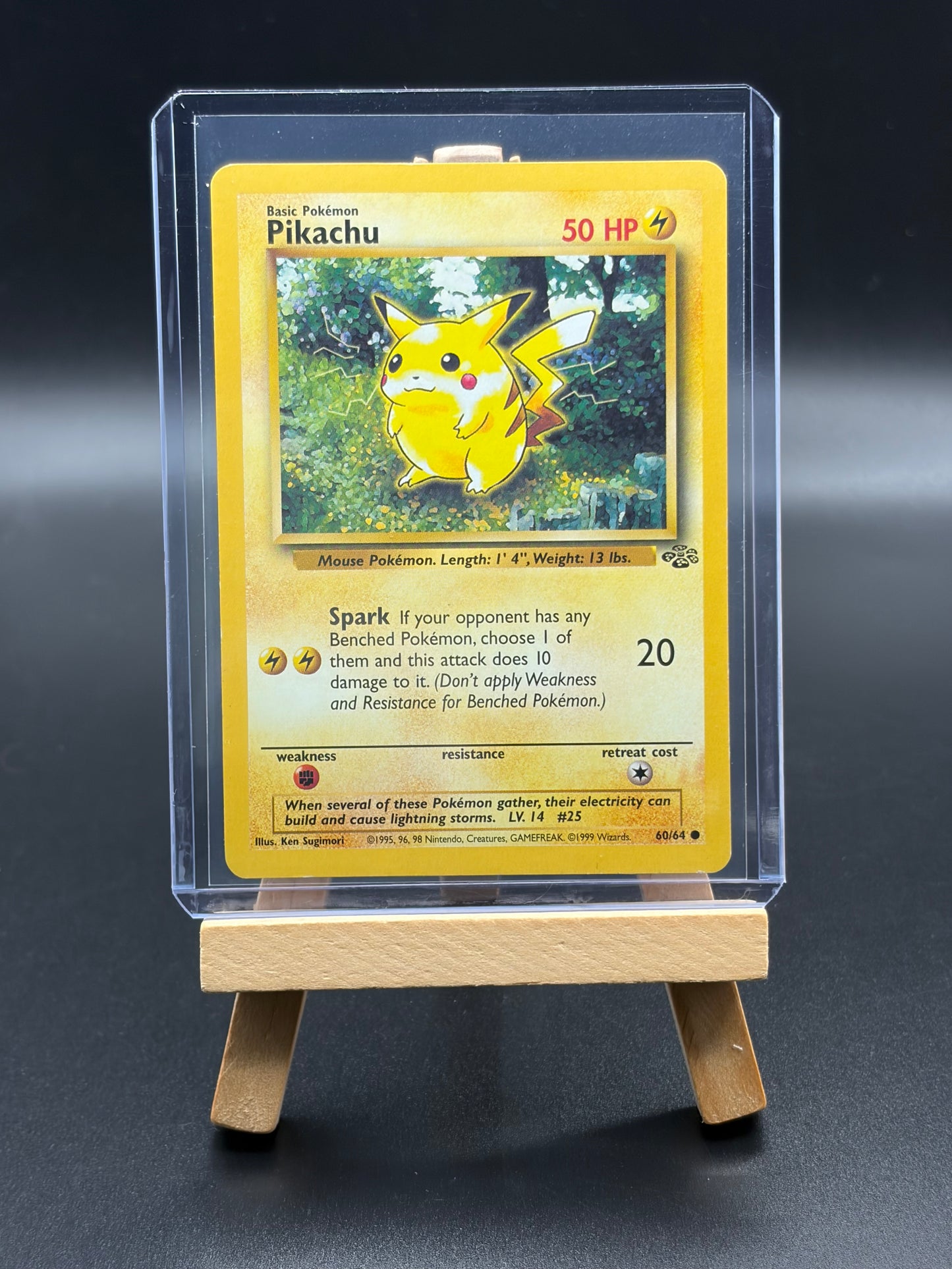Pikachu (17/64) - Jungle (JU)Common LP