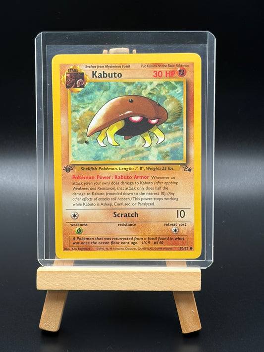 Kabuto 1st Edition (50) - Fossil (FO)LP