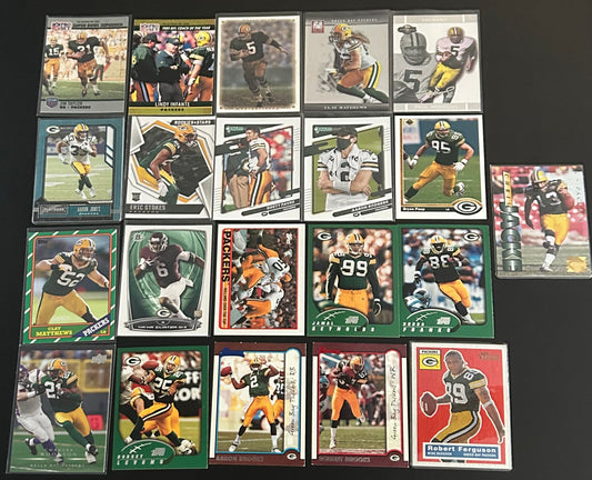 NFL Green Bay Packers 20 Card Lot #2