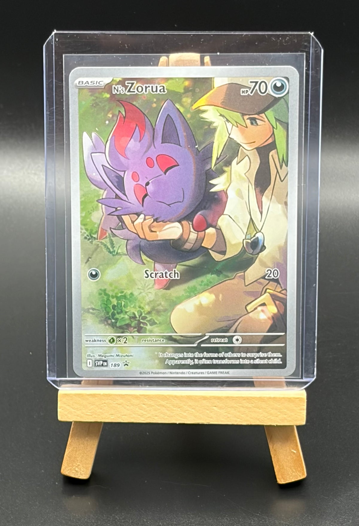N’s Zorua- SVP189 -Scarlet & Violet Promo Card NM