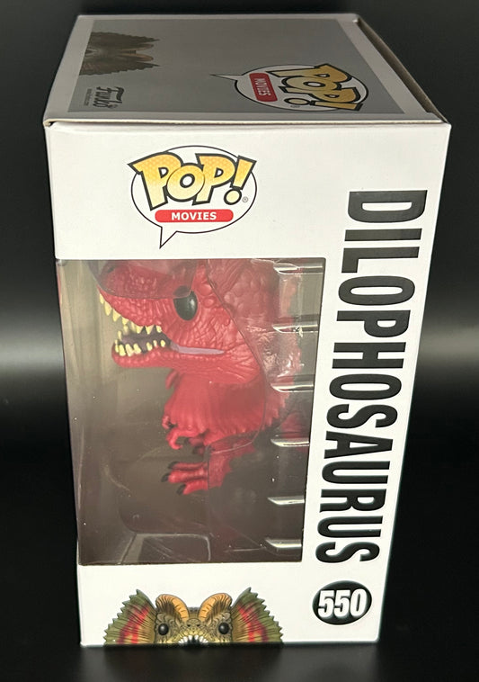 Funko Pop Dilophosaurus 550 Target Exclusive Jurassic Park 25th Anniversary Red