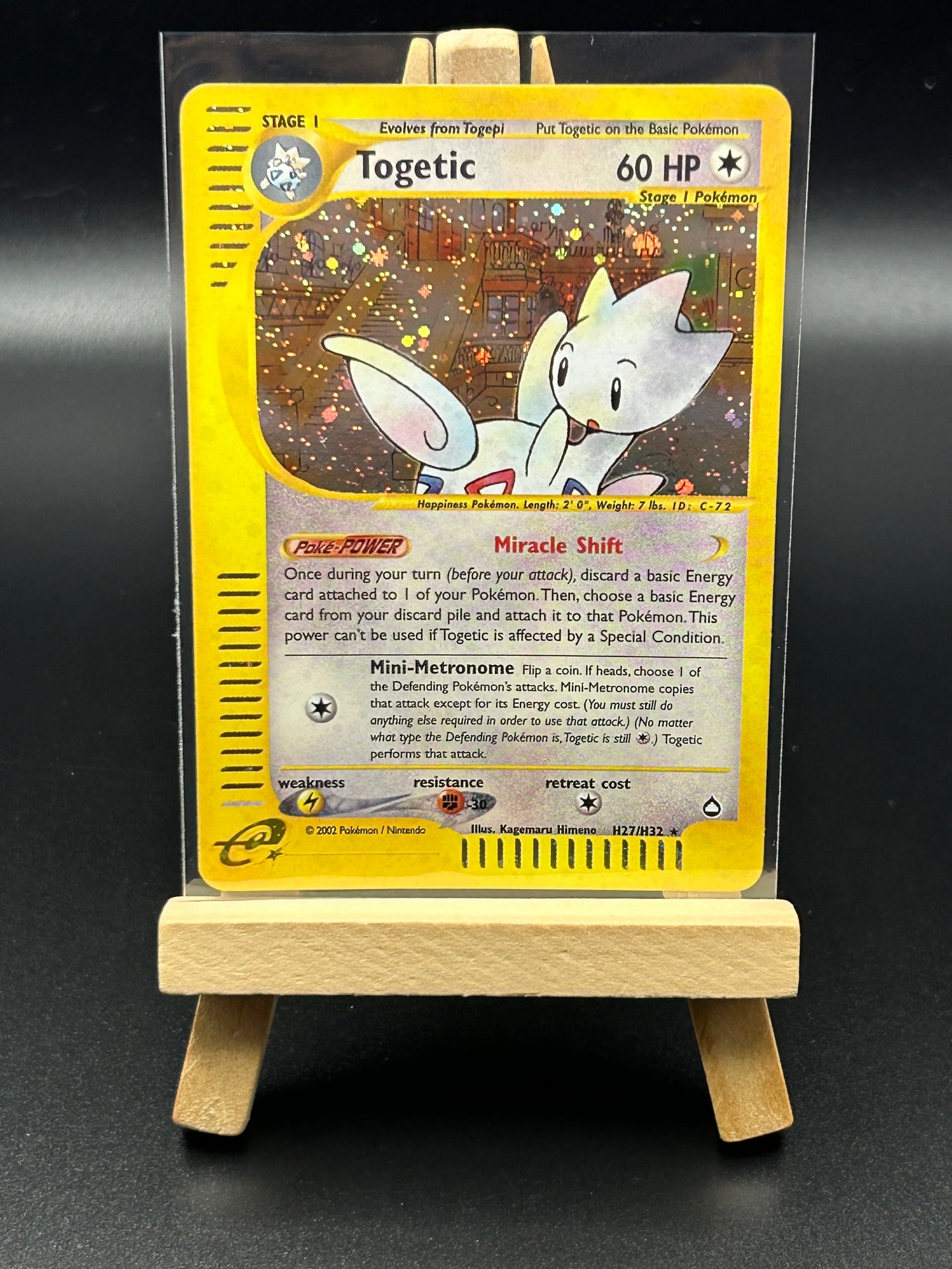 Togetic(H27) Aquapolis (AQ) Holo Rare