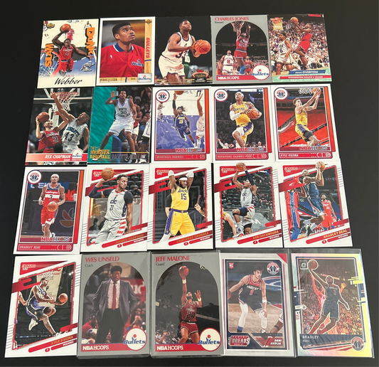 Washington Wizards 20 Card Lot #1