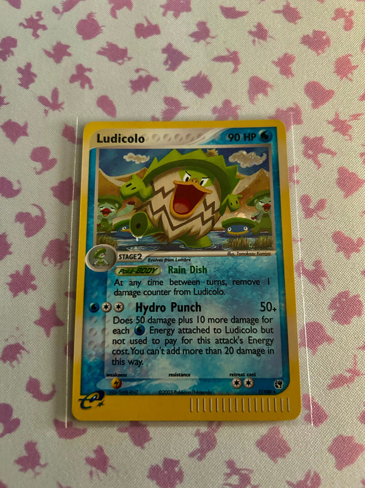 Ludicolo Ex- Sandstorm (SS)NM