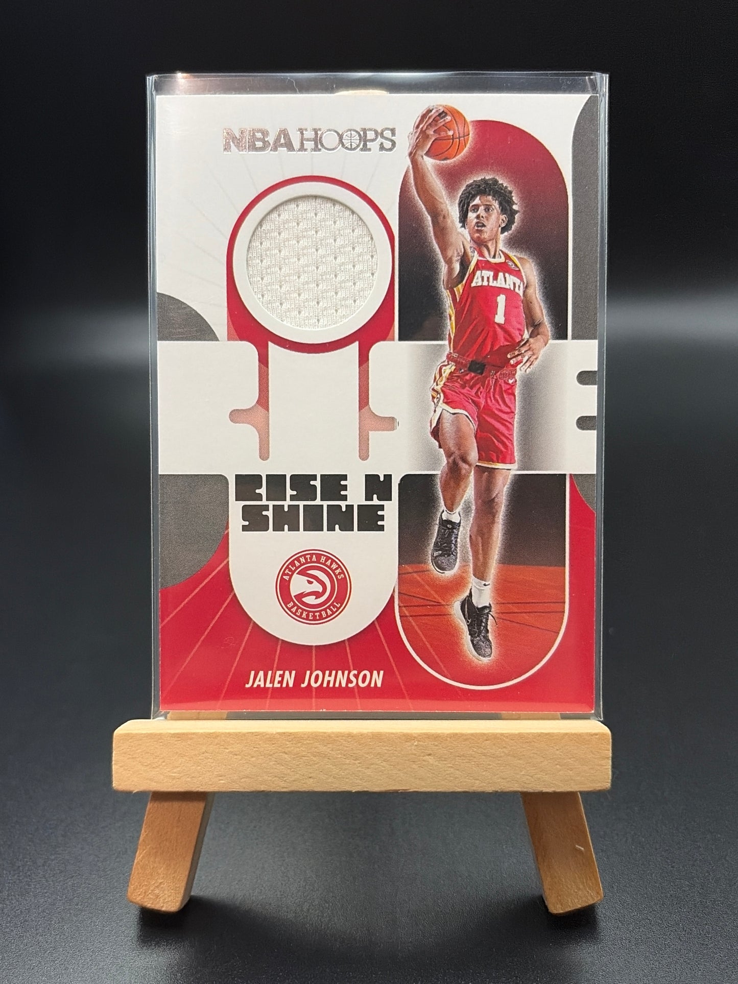 2021-22 Panini Jalen Johnson Jersey Patch Rookie Card