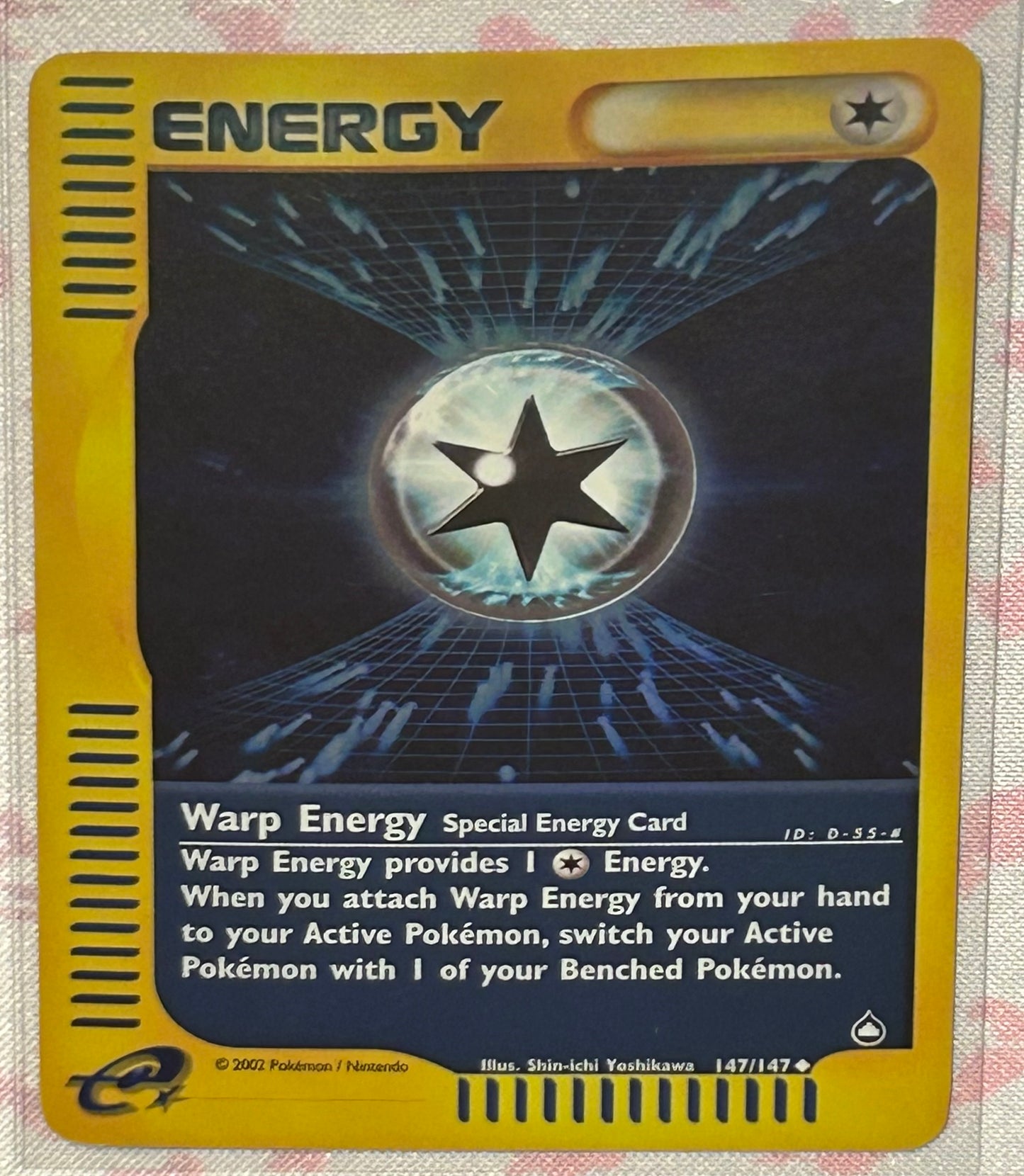 Warp Energy (147) Aquapolis (AQ)NM Reverse Holo