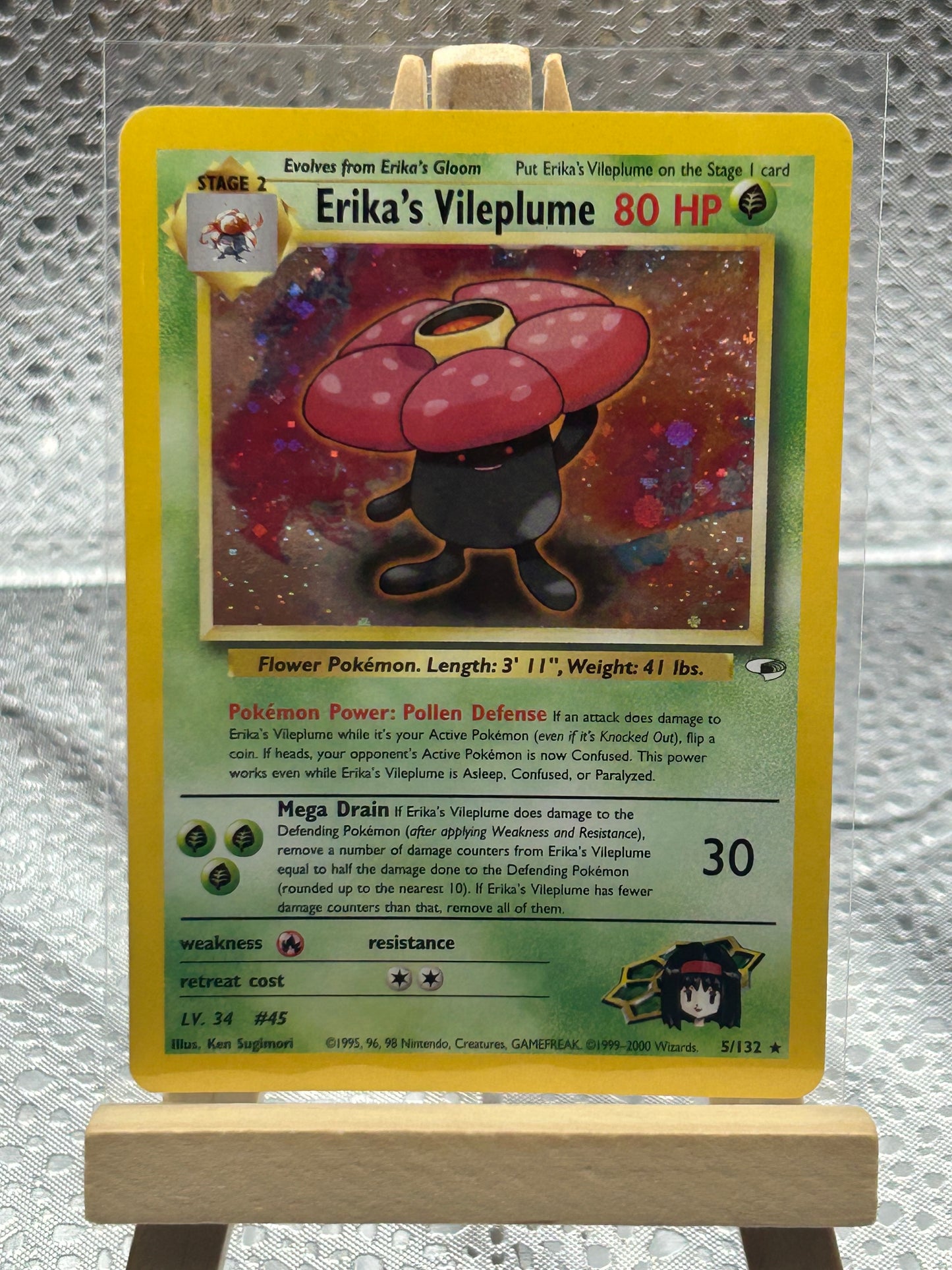 Erika’s Vileplume - Gym Heroes (G1)