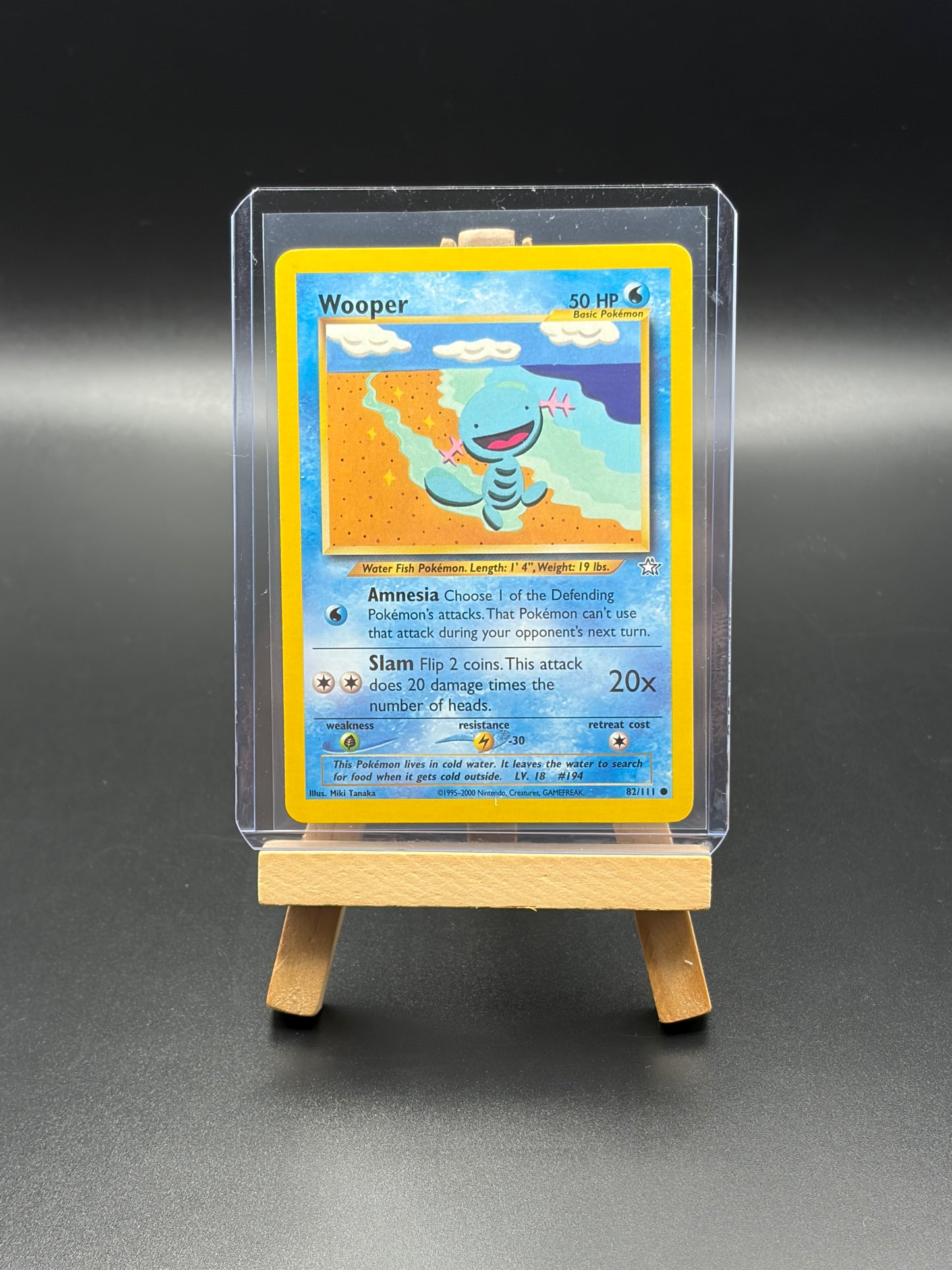 Wooper - Neo Genesis (N1) 82 NM