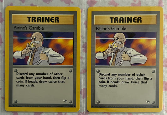 Blaine's Gamble - Gym Heroes (G1)