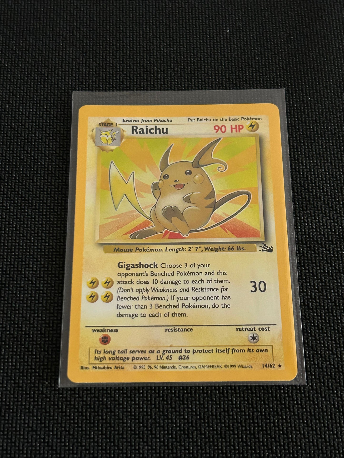 Raichu (14) - Fossil (FO)