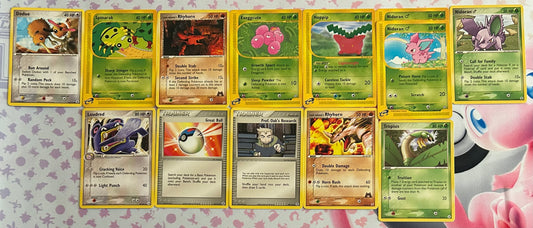 13 Mixed Pokemon card Lot