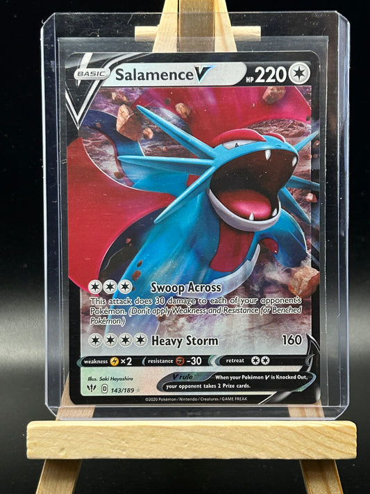 Salamence V - SWSH03: Darkness Ablaze (SWSH03)