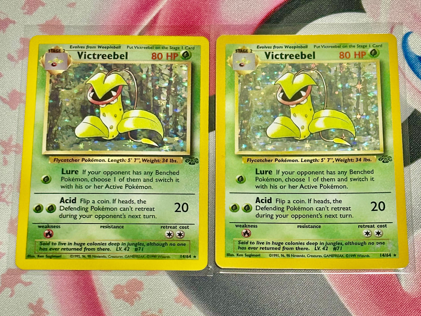 Bellsprout Evolutions Jungle 11 Card Set.