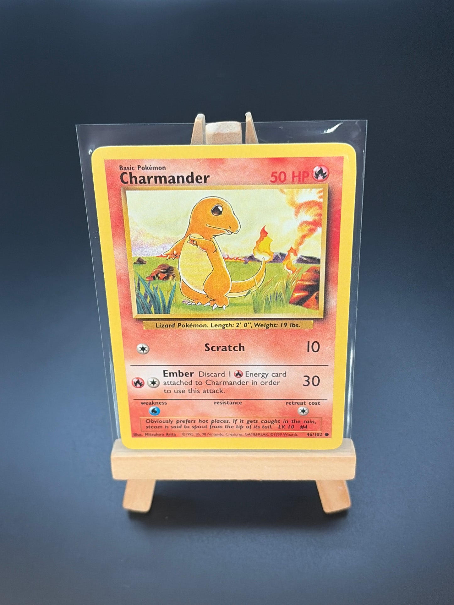 Charmander (042/102)- Base Set (BS) LP