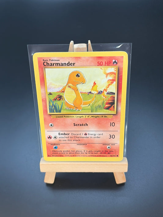 Charmander (042/102)- Base Set (BS) LP
