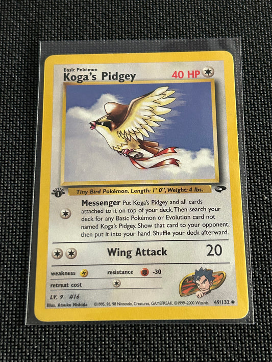 Koga’s Pidgey - Gym Challenge (G2) 1st Edition