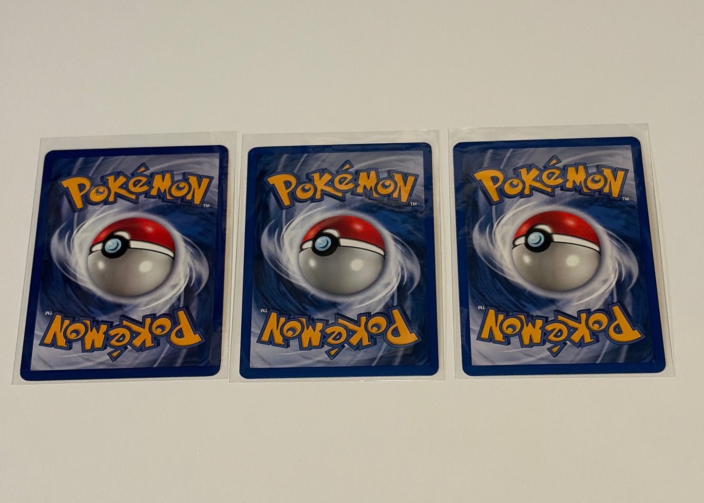 Ponyta- Base Set (BS) Common 3 card lot NM