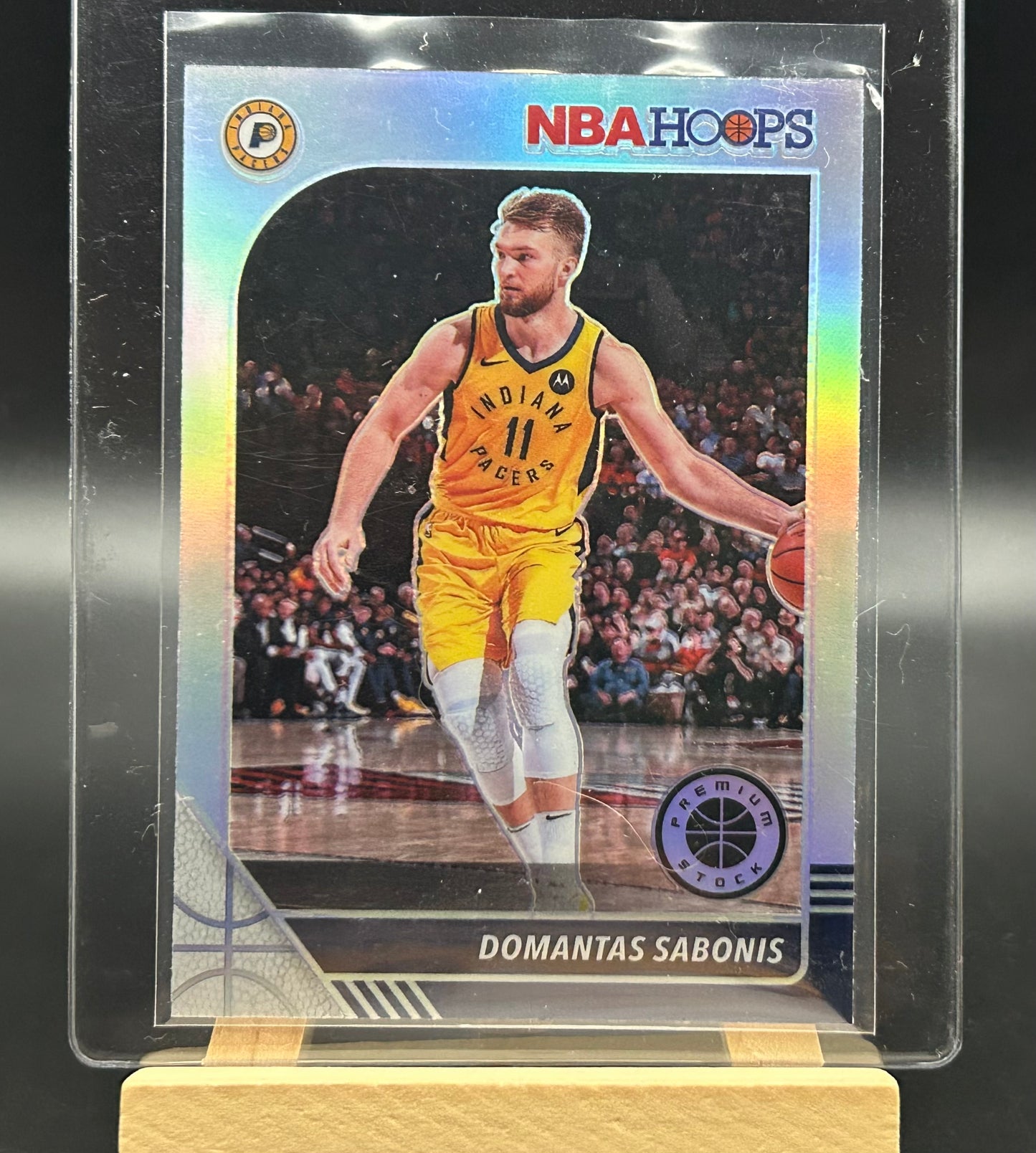 2019-20 Panini NBA Hoops Premium Silver Parallel Damontas Sabonis