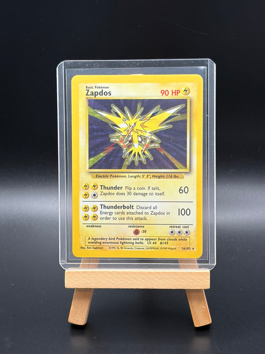 Zapdos(016/102)- Base Set (BS) Unlimited LP