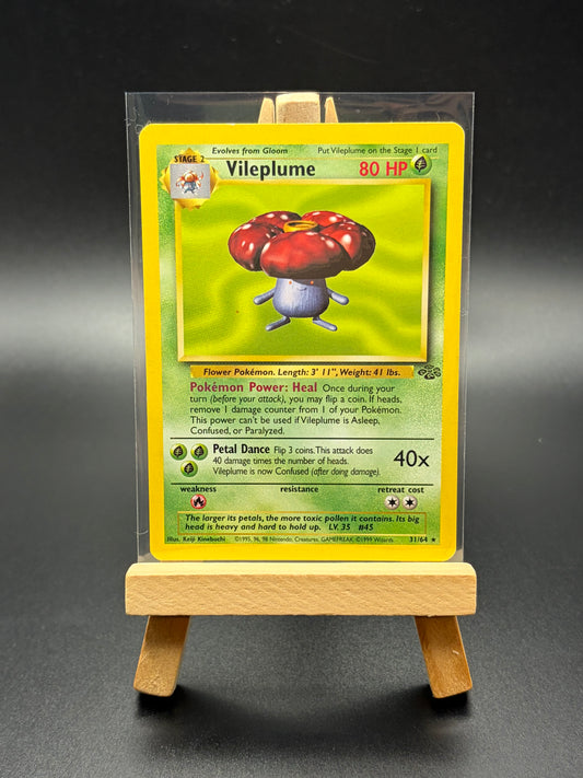 Vileplume (31/64) - Jungle (JU) Non Holo Repaired