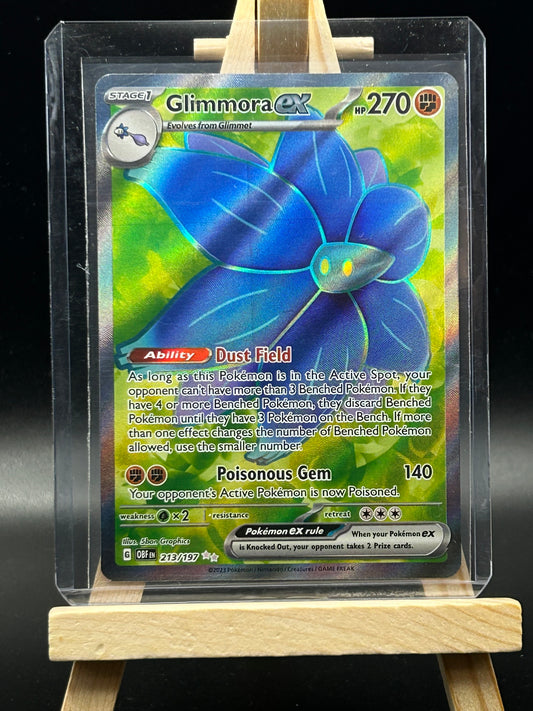 Glimmora Ex Full Art- SV03: Obsidian Flames (OBF)