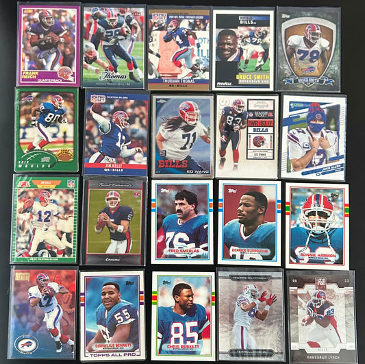 NFL Buffalo Bills $3.50 20 card lot #3