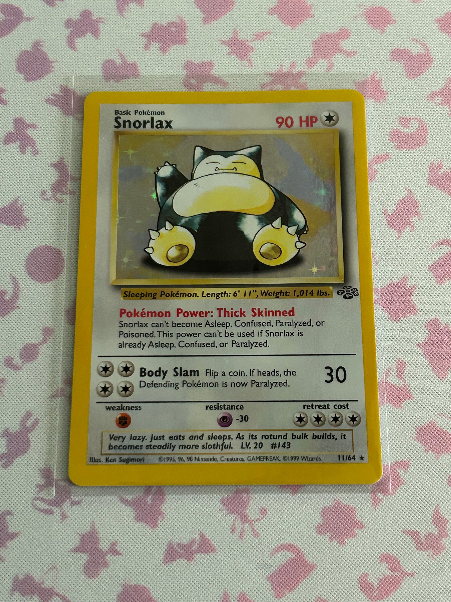 Snorlax (11/64)- Jungle(JU) Holo Rare