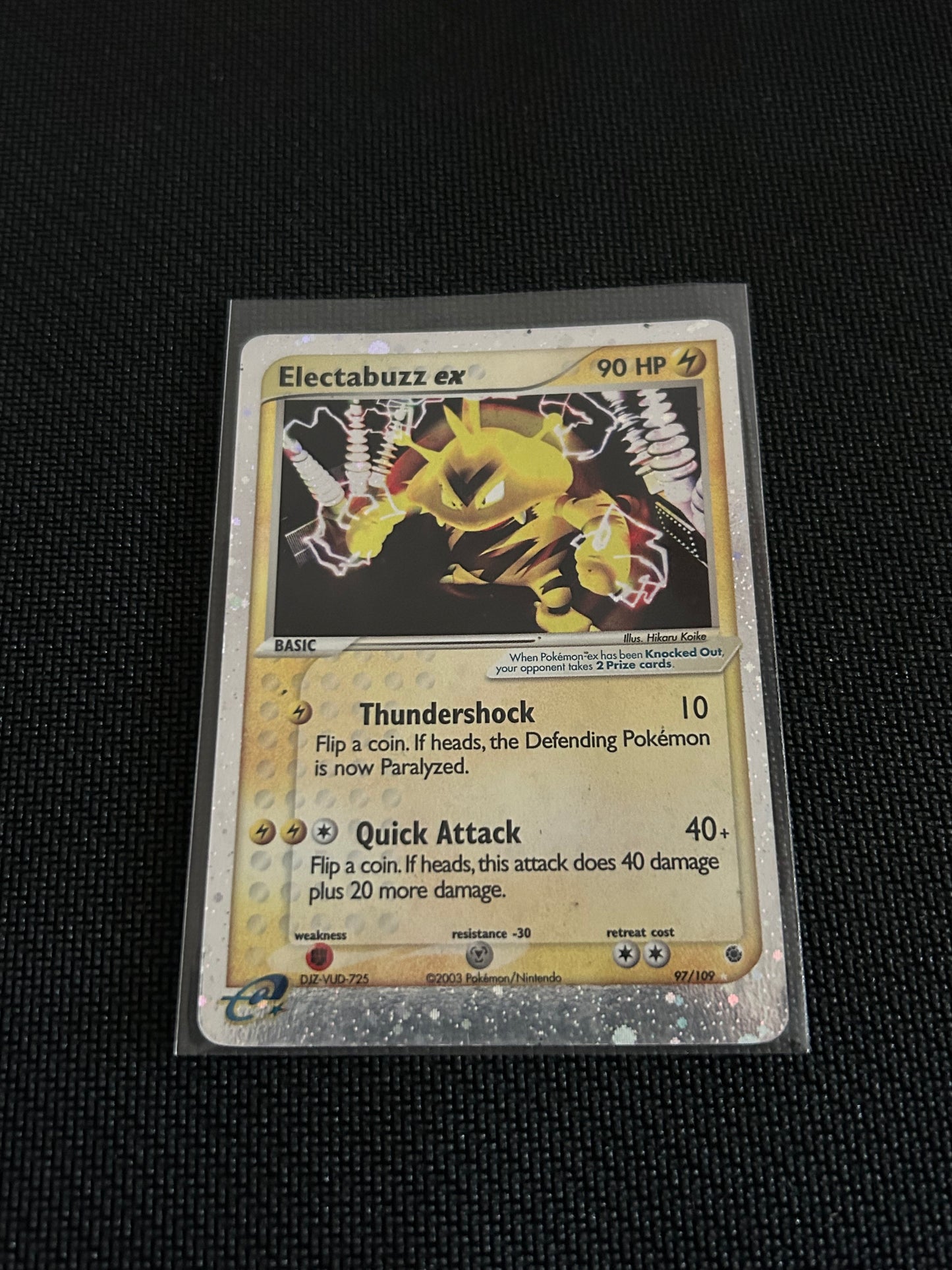 Electabuzz ex - Ruby and Sapphire (RS)LP