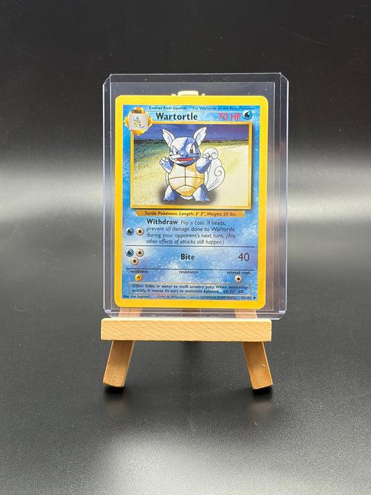 Wartortle (42) - Base Set (BS) LP