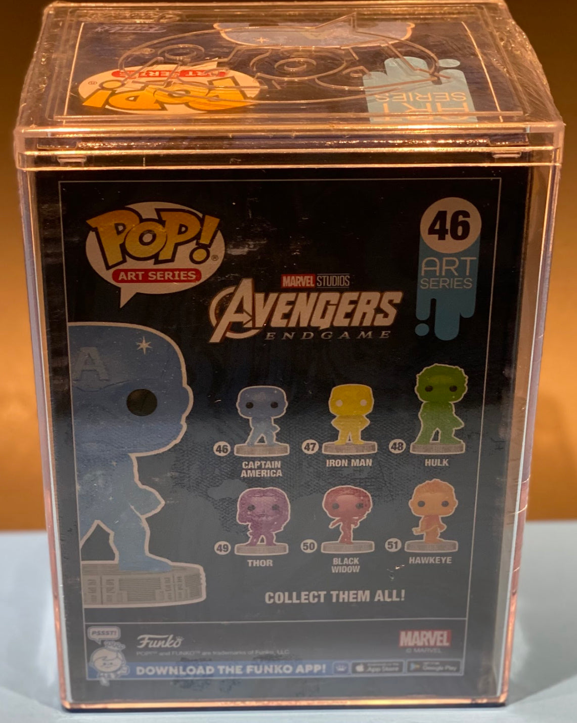 Funko Pop Captain America Blue