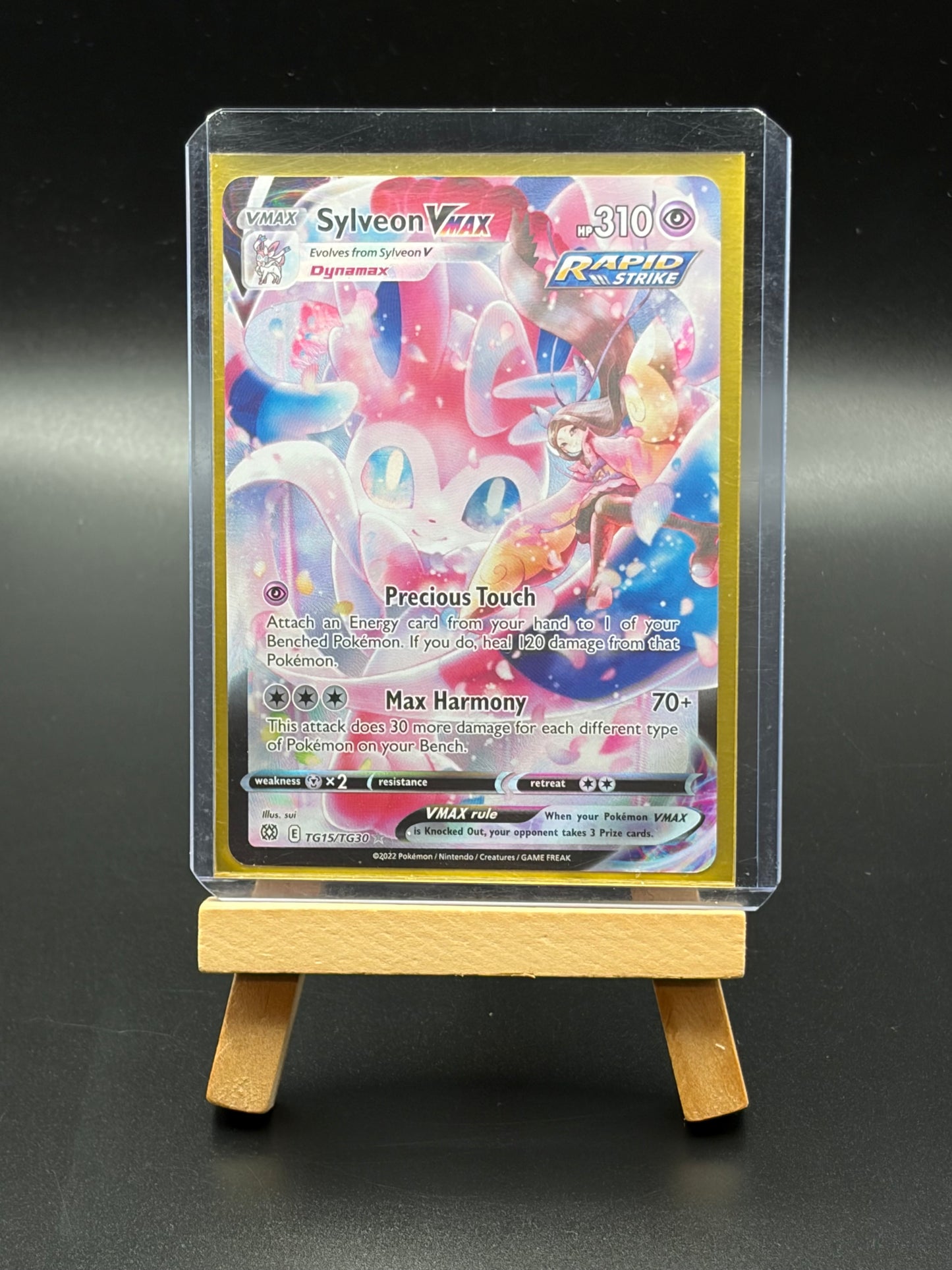 Sylveon VMAX - SWSH09: Brilliant Stars Trainer Gallery (SWSH09:TG) NM