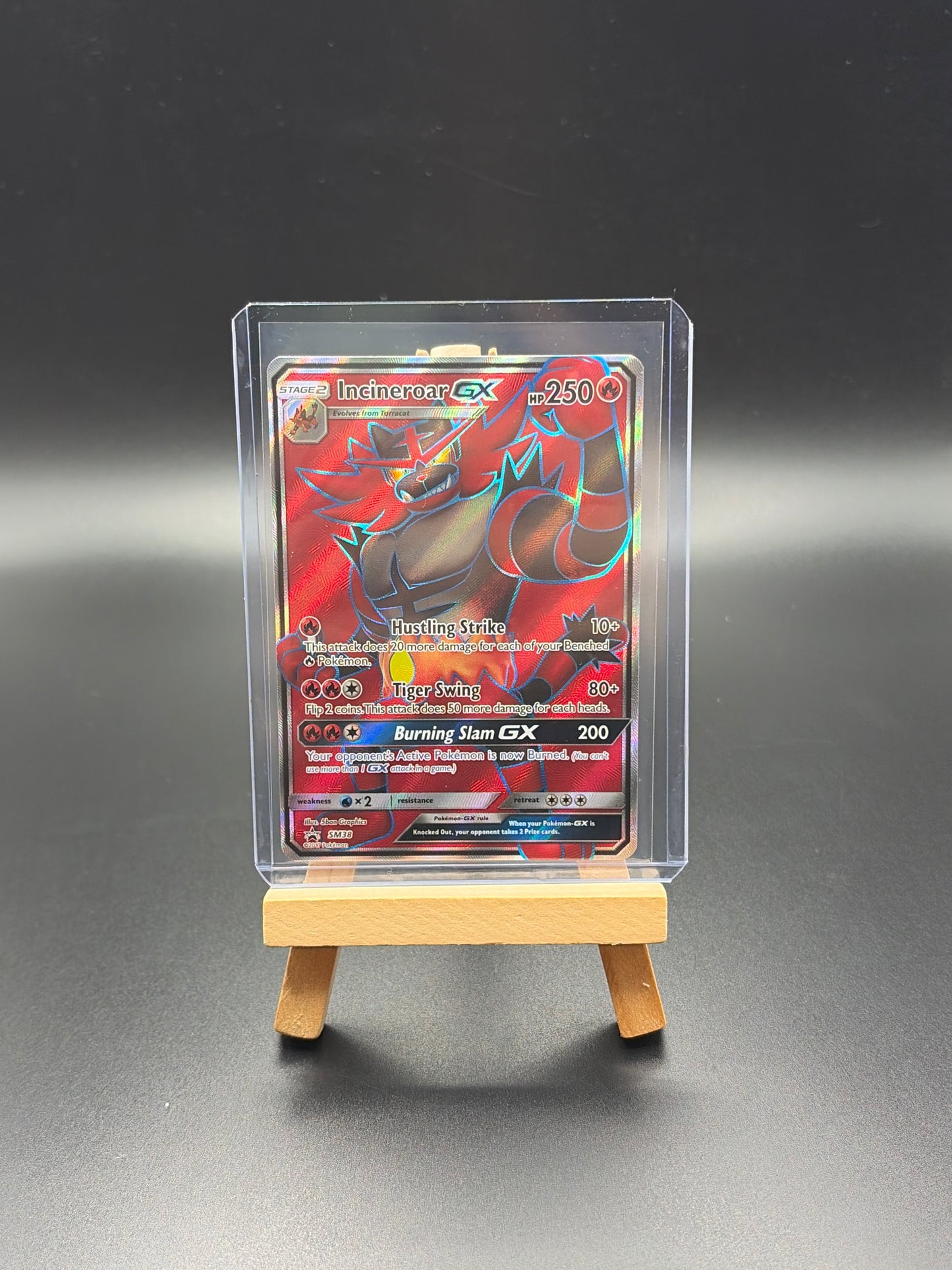 Incineroar GX SM38 Promo Repaired