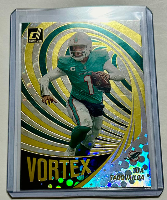 2023 - Panini Donruss Football Vortex Tua Tagovailoa