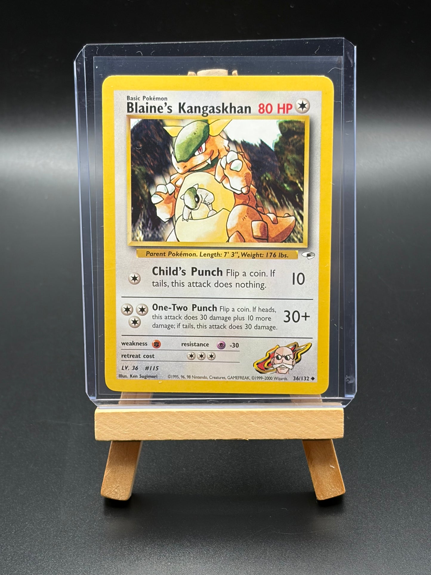 Blaine’s Kangaskhan- Gym Heroes (G1) LP
