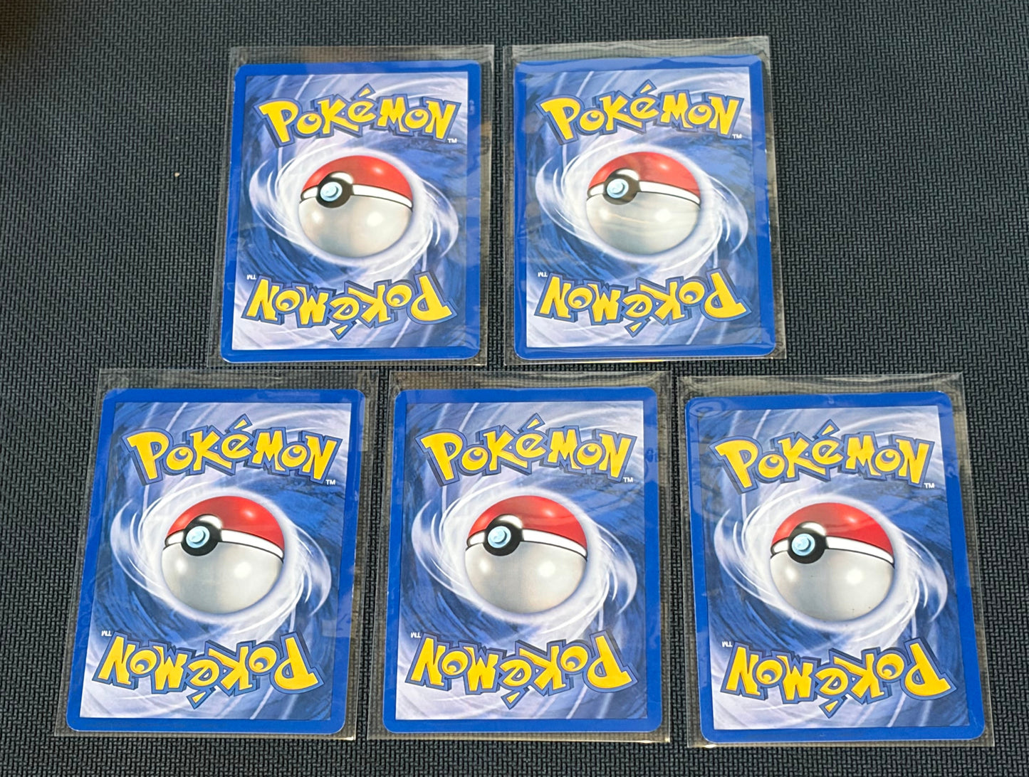 5 LP Cards Original Series Team Rocket Lot