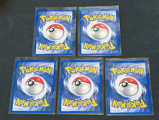 5 LP Cards Original Series Team Rocket Lot