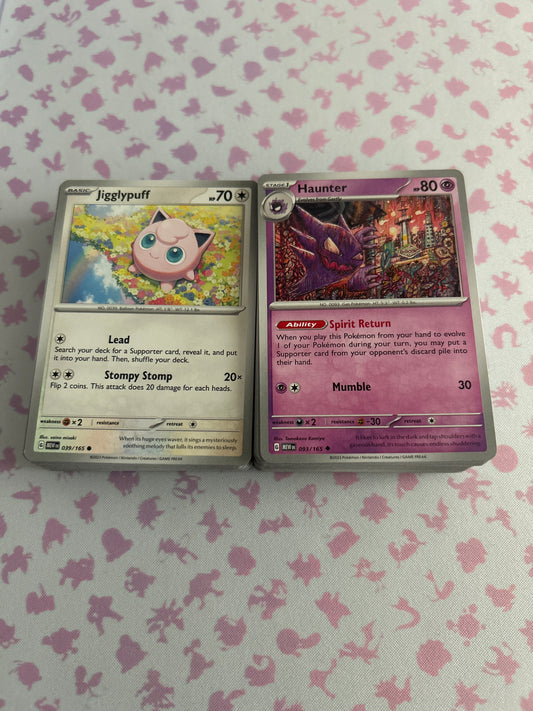 133 Scarlet & Violet 151 base cards