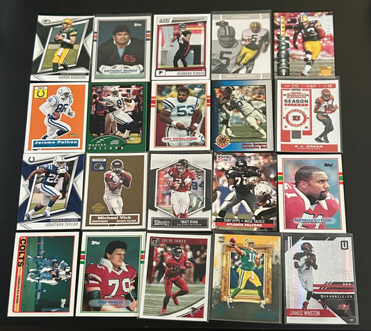NFL $5 20 Card Lot #14