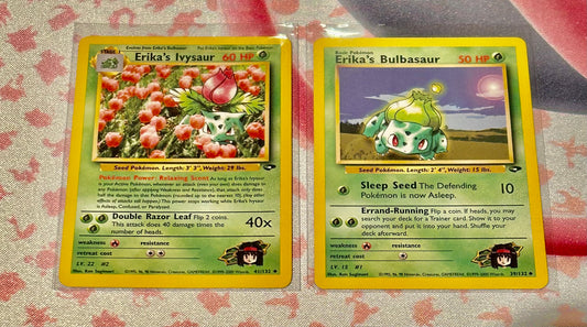 Erika's Bulbasaur and Ivysaur - Gym Challenge (G2)