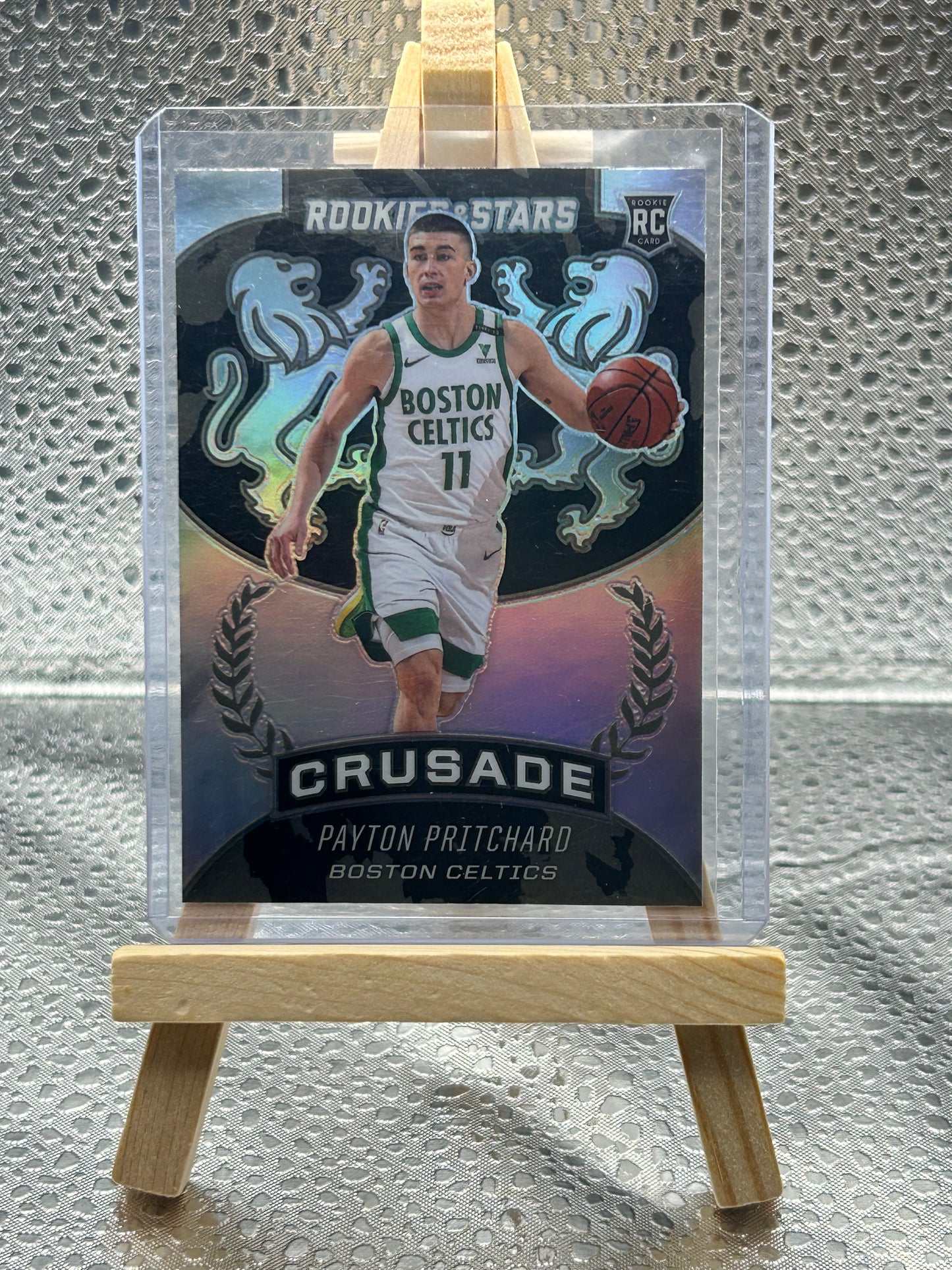 2021 Peyton Pritchard Crusade Silver Prizm